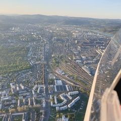 Verortung via Georeferenzierung der Kamera: Aufgenommen in der Nähe von Linz, Österreich in 900 Meter